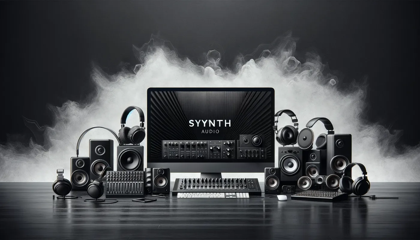 Synth Audio Banner