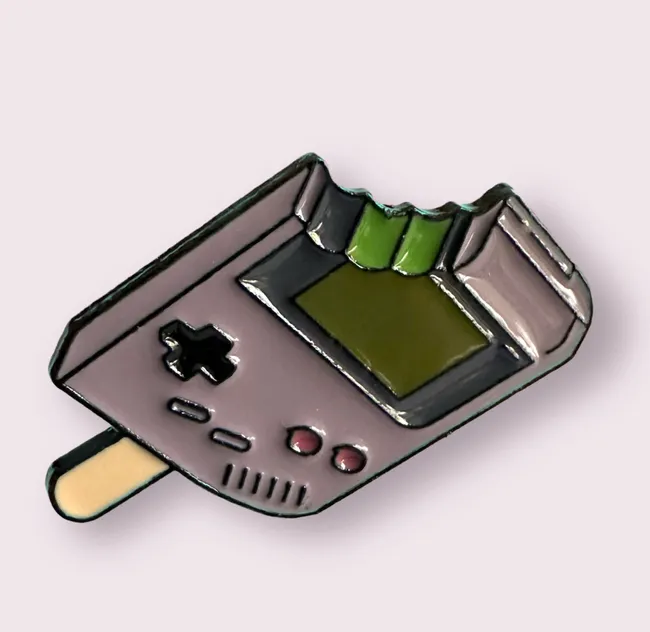 Icey Pop Gamer Handheld Lapel Pin 