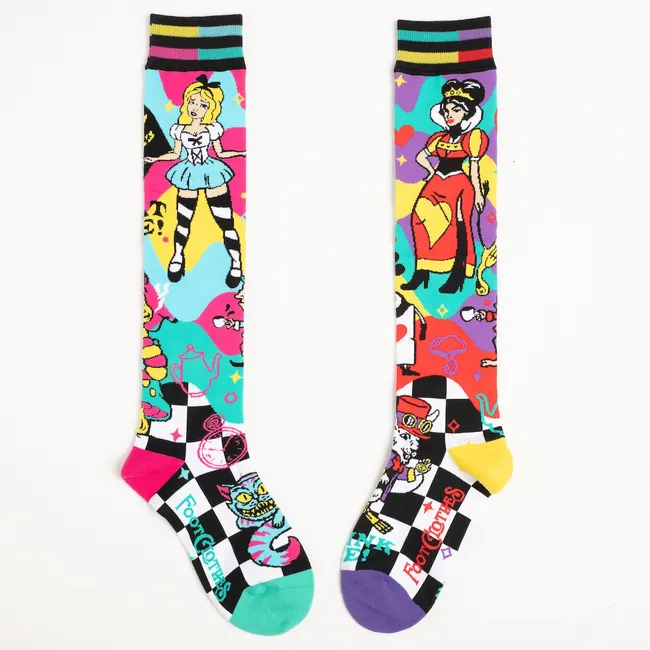 Down the Rabbit Hole Knee Socks